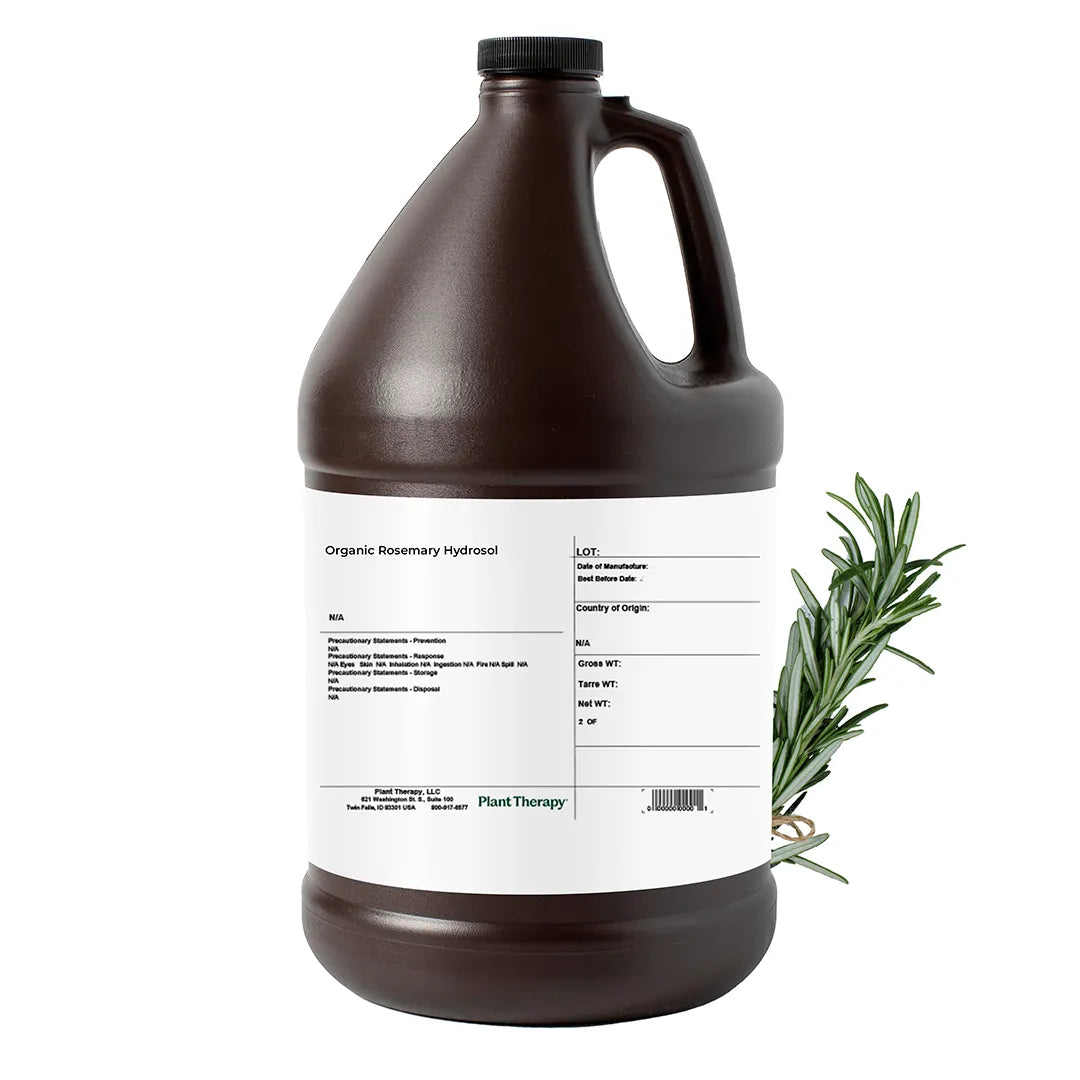 Organic Rosemary Hydrosol 1 Gallon