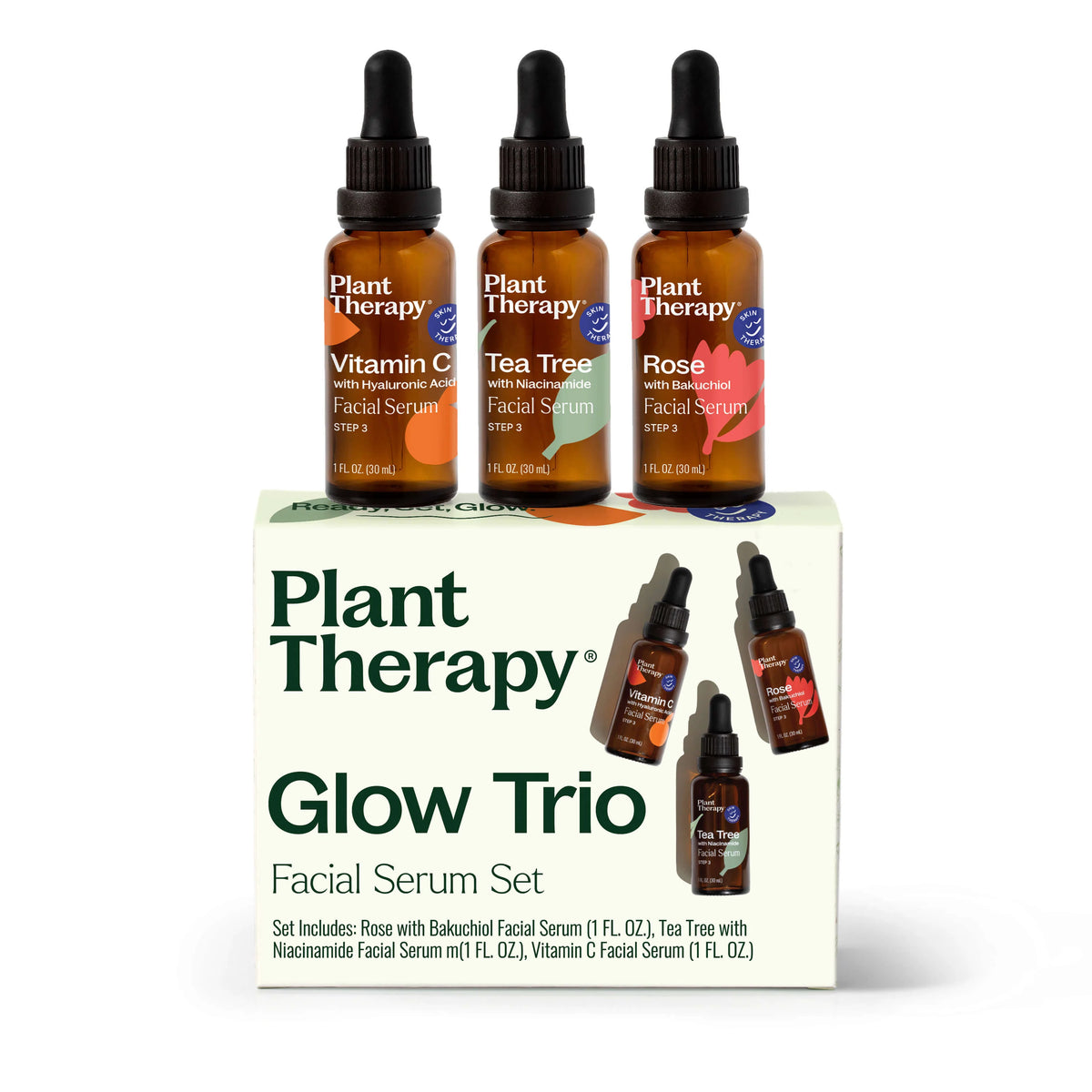 Glow Trio Facial Serum Set